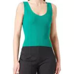 s.Oliver Women's 2127073 Stricktop, grün 7646, 46