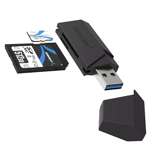 Sabrent USB 3.2 Gen 1 Kartenleser für PC und mehr - CR-UMSS