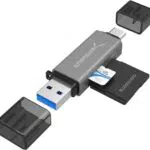 Sabrent USB-C SD Kartenleser - Externer Kartenleser für PC und mehr