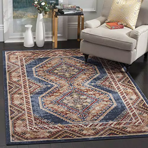 SAFAVIEH Traditionell Distressed Teppich für Wohnzimmer