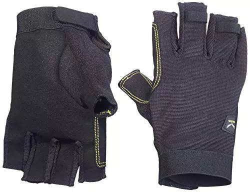 Salewa Unisex Via Ferrata Dst gloves, Schwarz, L EU