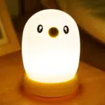 SALUOKE Nachtlampe Kinder, Vogel Nachtlicht Kinder, 7 Farben Stilllicht Dimmbar mit Timer