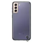 Samsung Clear Protective Cover Smartphone Cover EF-GG996 für Galaxy S21+ 5G Handy-Hülle verstärkter farblicher Rahmen