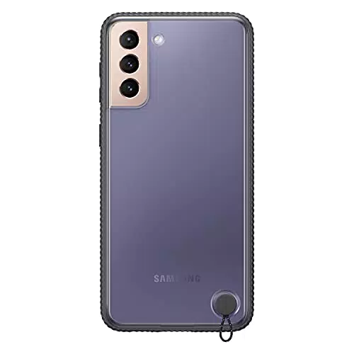 Samsung Clear Protective Cover Smartphone Cover EF-GG996 für Galaxy S21+ 5G Handy-Hülle verstärkter farblicher Rahmen