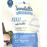Sanabelle Adult mit Forelle, Katzentrockenfutter für ausgewachsene Katzen