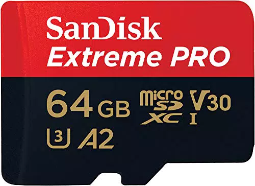 SanDisk Extreme PRO microSDXC UHS-I Speicherkarte 128 GB + Adapter & RescuePRO Deluxe