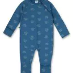 Sanetta Baby-Jungen 221867 Strampler/Overall, Ocean