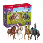 Schleich HORSE CLUB Ausritt Spielset - Ab 5 Jahren - Exklusiv bei Amazon