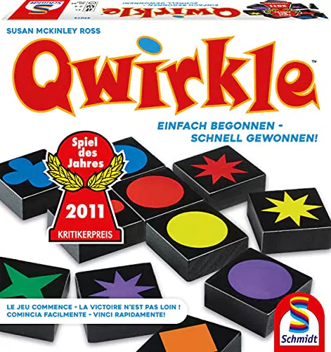 Schmidt Spiele 49014 Qwirkle, Spiel des Jahres 2011