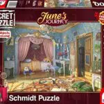 Schmidt Spiele 59976 Junes Journey, Schlafzimmer, 1000 Teile Puzzle