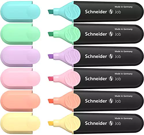 Schneider Job 150 Pastell Textmarker 10 Stück vanille