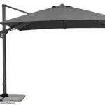 Schneider Sonnenschirm Rhodos Twist, quadratisch, Gestell Alu/Stahl, Bespannung Polyester