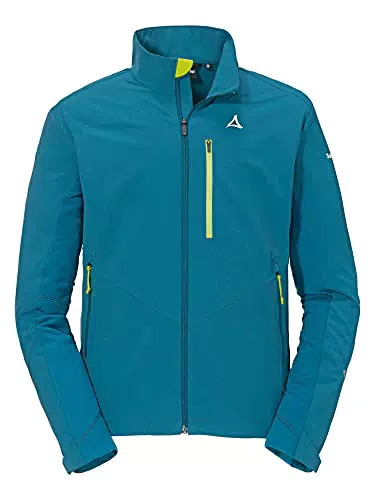Schöffel Herren Softshell Jacke mit Body Mapping Technologie - Winter Wanderjacke für Wintersport