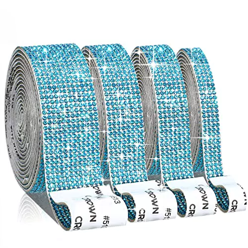 Selbstklebende Kristall Strass Diamant Band DIY Dekoration Aufkleber