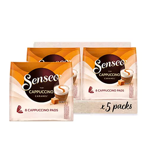Senseo Pads Cappuccino Caramel, 40 Kaffeepads, 460g -