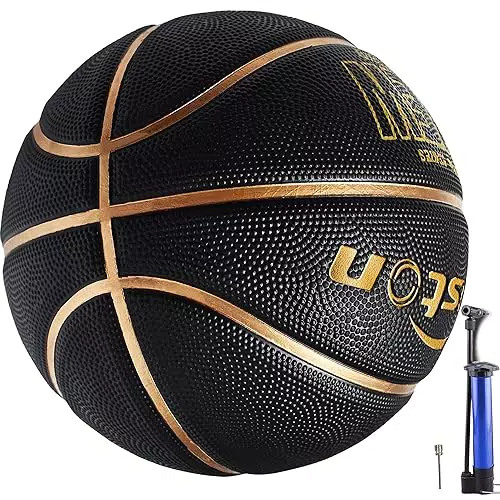 Senston Basketball Größe 7, Baskettball mit Pumpe