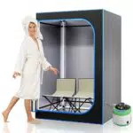 SereneLife Mobile Sauna, Mini Sauna für 2 Personen