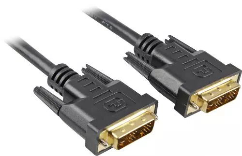 Sharkoon Single Link Digital DVI-Kabel schwarz