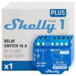 Smart Relais Schalter für Hausautomation | WLAN & Bluetooth | Kompatibel mit Alexa & Google Home