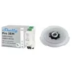 Shelly Pro 3EM | WLan & Bluetooth Smart Energy Monitoring 3-Phasen-Relaisschalter & Neoperl Durchflussmengenregler
