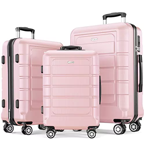 Kofferset von SHOWKOO - Leichte Hartschalen-Trolley-Sets mit TSA-Schloss