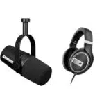 Shure MV7X XLR Podcast-Mikrofon & Sennheiser HD 599 Special Edition Kopfhörer - Professionelle Audioqualität