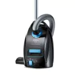 Siemens Staubsauger mit Beutel Q5.0 Extreme SilencePower VSQ5X1230 - Ideal für Allergiker - Hygiene-Filter - Starke Saugleistung - Bodendüse für Parkett, Teppich, Fliesen - Langes Kabel - 850 W - Schwarz.