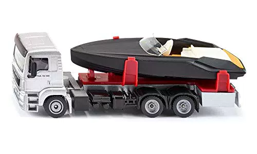 siku 3556, LKW mit Baucontainer, 1:50, Metall/Kunststoff