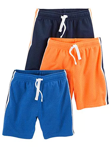 Simple Joys by Carter's Baby-Jungen 3-Pack Mesh Infant-and-Toddler-Shorts
