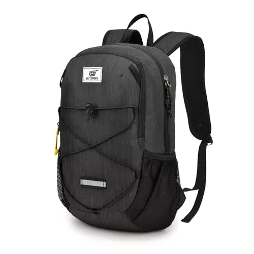 SKYSPER Rucksack 12L Faltbarer Tagesrucksack Daypack Reiserucksack Wanderrucksack für Wandern Reisen Städtetrips