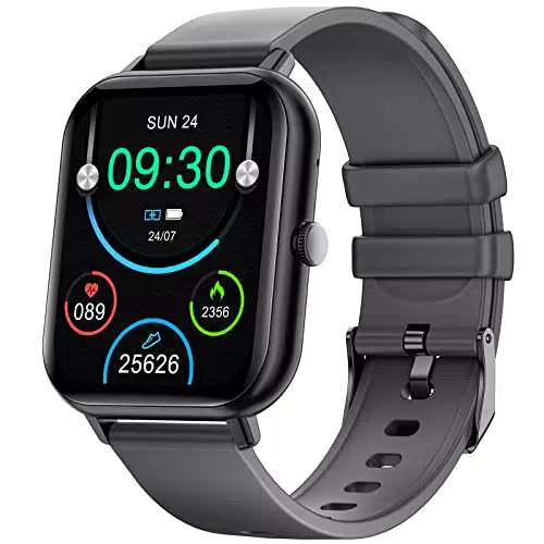 Smartwatch 2023 - Bluetooth Anruf Activity Tracker mit Herzfrequenzmessung