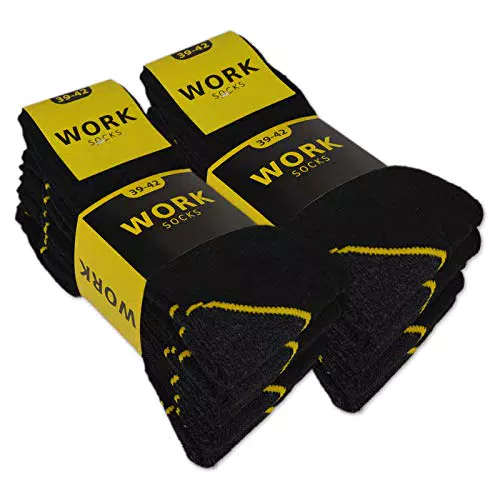 sockenkauf24 10 oder 20 Paar Herren Arbeitssocken WORK 10200