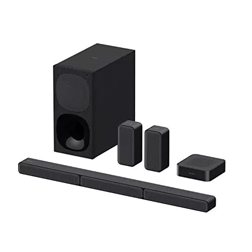 Sony Soundbar HT-S40R mit 5.1-Kanal Surround Sound und kabellosem Subwoofer