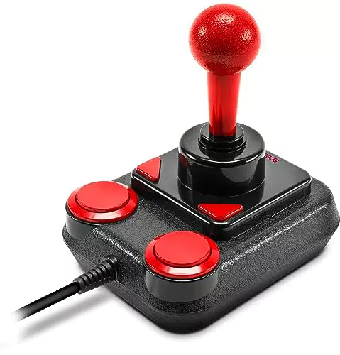 Speedlink Competition Pro Extra USB Joystick - Digitaler Joystick mit DirectInput - Schwarz