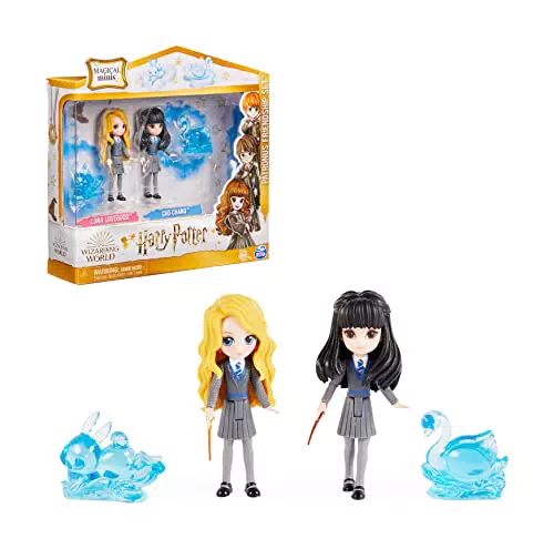 Spin Master Wizarding World Harry Potter - Freunde Spielset mit Luna Lovegood und Cho Chang Sammelfiguren sowie 2 Patronus-Schutzwesen