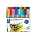 STAEDTLER Doppelfasermaler, zwei Spitzen für schmale und breite Linien
