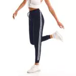 Stanpetix Jogginghose Damen - Sporthosen für Frauen High Waist Sweatpants Jogger Laufhosen（Marineblau，Klein）