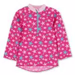 Sterntaler Baby Mädchen Langarm-Schwimmshirt Sealife Rash Guard Shirt - Magenta