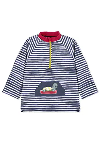 Sterntaler Unisex Kinder Jungen Schwimmshirt Langarm Kinder Schildkröte UV-Schutz 50+ marine