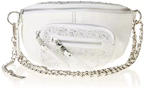 Steve Madden Damen Maxima Gürteltasche Crossbody - Weiß