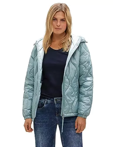 STREET ONE Damen A201876 Steppjacke, Polar Mint, 42