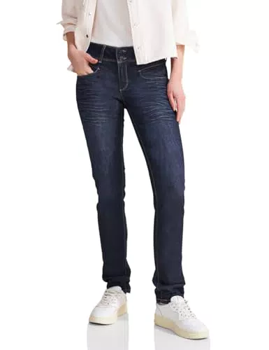 Street One Damen A373465 Jeans, Blue Soft Wash, 29W 32L EU