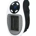 SUNTEC PTC Heizlüfter Steckdosen-Heizung mit Thermostat und Timer, 500 Watt - Ideal für Räume bis 13 m²