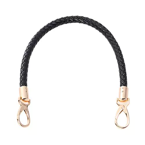 SUPVOX Pu-Leder Handtasche Griffe Ersatz Geldbörse Riemen Gold Spring Buckle Handtasche Tasche Brieftasche Straps 52 cm
