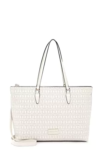 Tamaris Shopper Jody 31988 Damen Handtaschen Ornament ecru 320