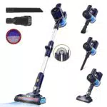 TASVAC 22000Pa Akku Staubsauger, Staubsauger Kabellos mit Knickgelenk