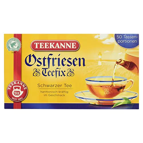 Teekanne Ostfriesen Teefix Tassenportionen, 50 Beutel