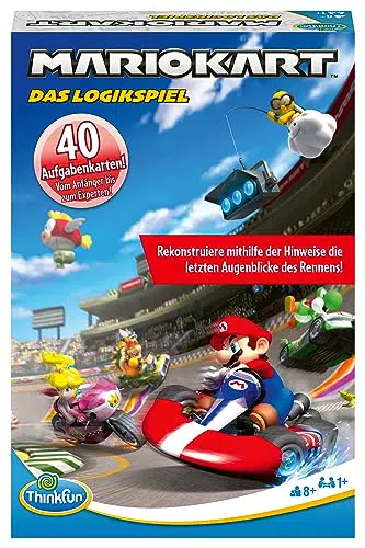 Thinkfun - 76536 Mariokart Das Logikspiel - Das rasante Kombinations- und Deduktionsspiel. Finde durch Logik heraus