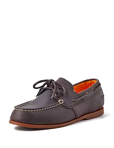 Timberland Herren Cedar Bay 2 Eye Boat Shoe, Dk Brown Full Grain