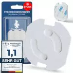 TinyGuard® Steckdosen Kindersicherung mit SafeLock - Sichere Umgebung für Babys & Kleinkinder